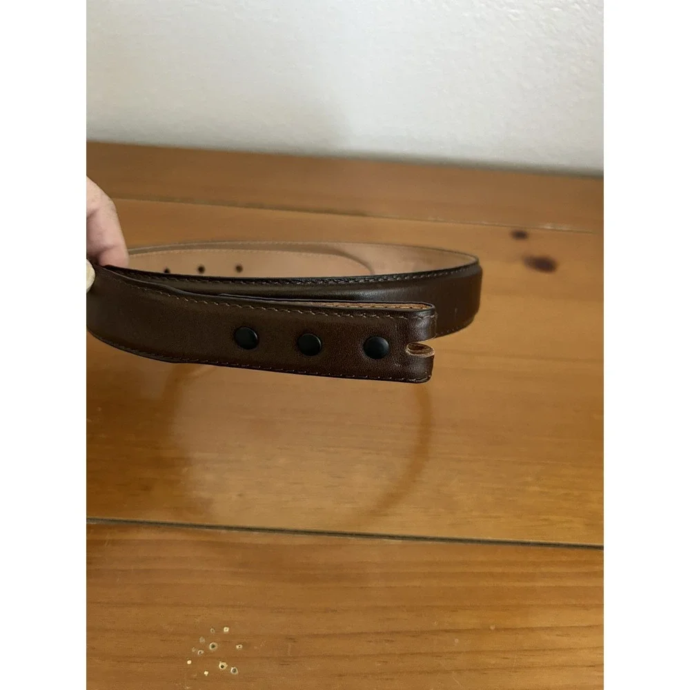 Fullerton‎ Genuine Brown Leather Belt Strap Size 32
